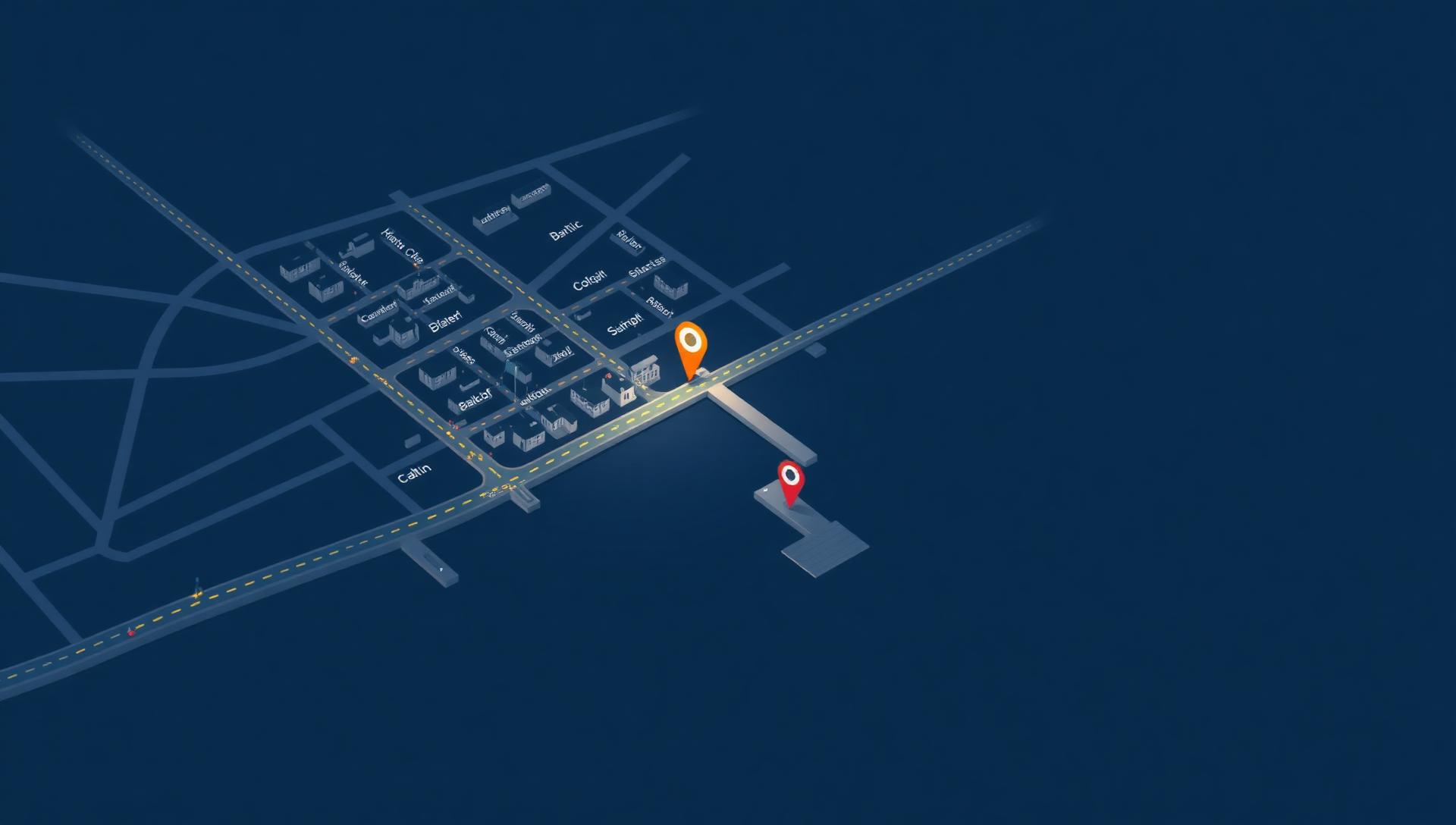 Illustrative map placeholder for Nemunas Wharf area